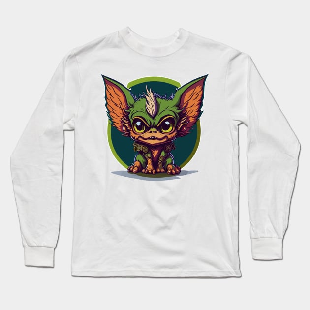 Cute Gremlin Long Sleeve T-Shirt by SpriteGuy95